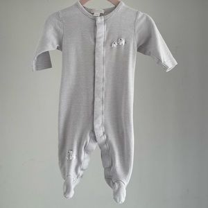 Kissy Kissy Stipe Footie 3-6M